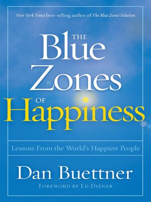 cover image of The Blue Zones of Happiness